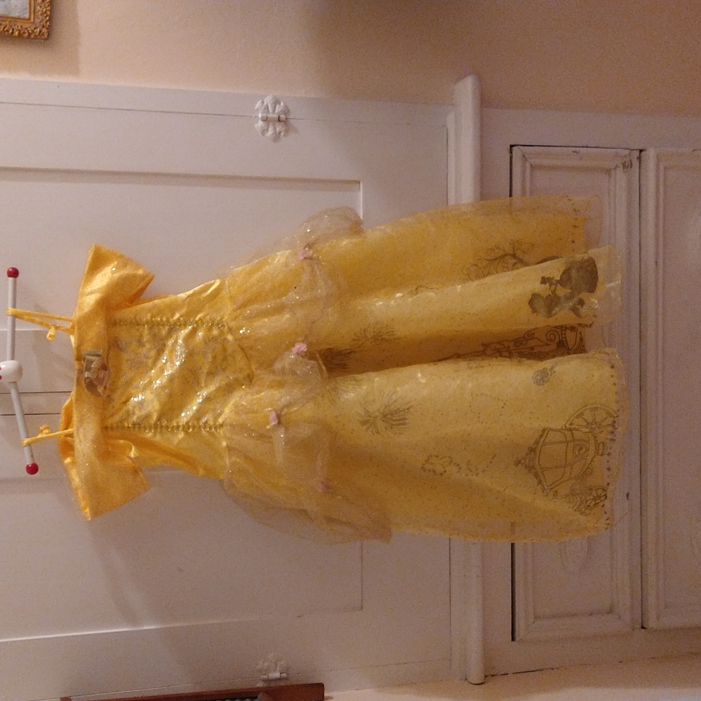 Disney Classics child's Beauty and the Beast.dress Sz S(4-6X)